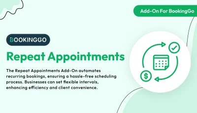 Repeat Appointments – BookingGo SaaS Add-On