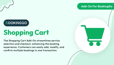 Shopping Cart – BookingGo SaaS Add-On