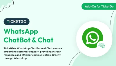 WhatsApp Chatbot & Chat – TicketGo Add-On