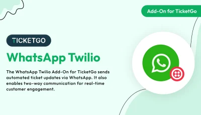 WhatsApp (Twilio) – TicketGo Add-On