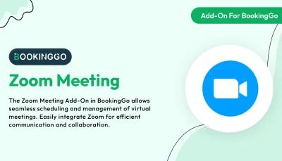 Zoom Meeting – BookingGo SaaS Add-On
