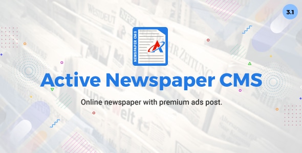 Active Newspaper CMS Active Newspaper CMS