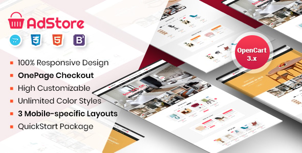 AdStore - Multipurpose Responsive OpenCart Theme AdStore - Multipurpose Responsive OpenCart Theme