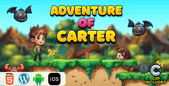 Adventure of Carter HTML5 Construct 3 Game Adventure of Carter HTML5 Construct 3 Game