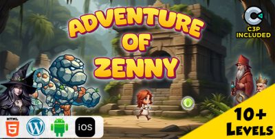 Adventure of Zenny HTML5 Construct 3 Game