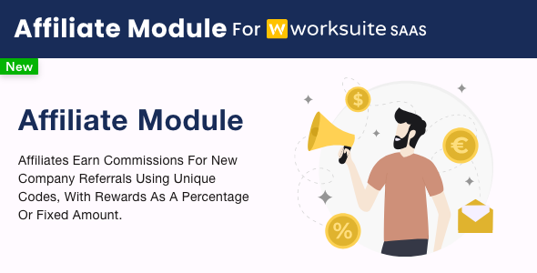Affiliate Module for Worksuite SAAS Affiliate Module for Worksuite SAAS