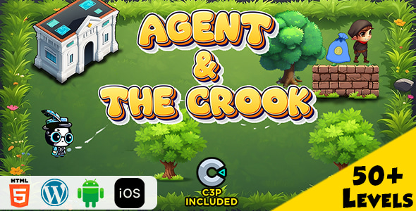 Agent & The Crook HTML5 Construct 3 Game Agent & The Crook HTML5 Construct 3 Game