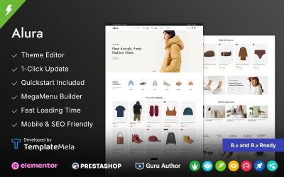 Alura - Clothing & Apparel Store Prestashop Theme