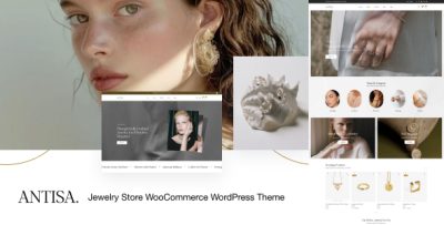 Antisa - Jewelry Store WooCommerce WordPress Theme