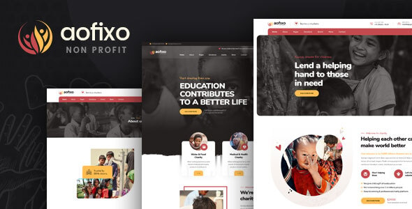 Aofixo - Non Profit Charity HTML Template Aofixo - Non Profit Charity HTML Template