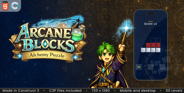 Arcane Blocks - HTML5 Puzzle Game Arcane Blocks - HTML5 Puzzle Game