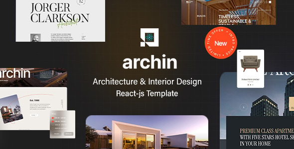 Archin - Architecture & Interior Design Reactjs Template Archin - Architecture & Interior Design Reactjs Template