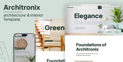 Architronix - Creative Architecture Bootstrap Responsive Template