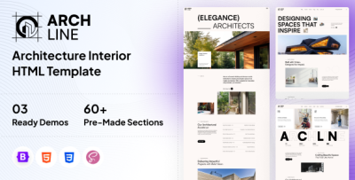 Archline - Architecture & Interior HTML Template