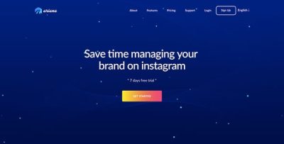 Ariana - Nextpost Instagram Skin