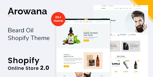 Arowana - Beard Oil Shopify Theme OS 2.0 Arowana - Beard Oil Shopify Theme OS 2.0