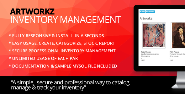 ArtWorkz Inventory & Stock Management ArtWorkz Inventory & Stock Management