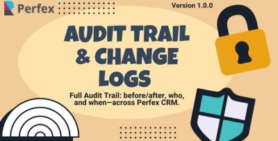 Audit & Change Log Tracking for Perfex CRM