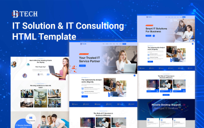 B-Tech - IT Solution & IT Consulting HTML5 Template