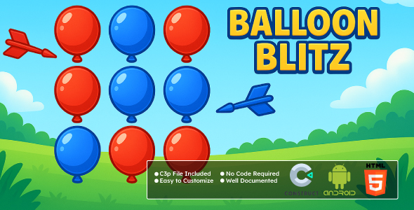 Balloon Blitz Game - Viral Game | HTML5 + Android Game | Construct 3 Balloon Blitz Game - Viral Game | HTML5 + Android Game | Construct 3