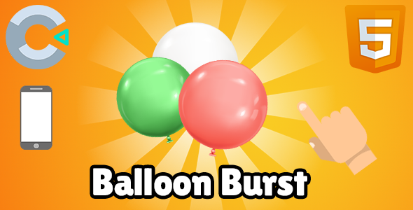 Balloon Burst - Hyper Casual game Construct 3 - HTML5 JS - Education Game Balloon Burst - Hyper Casual game Construct 3 - HTML5 JS - Education Game