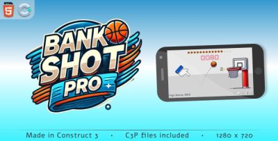 Bank Shot PRO - HTML5 Casual game