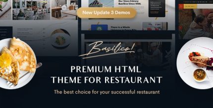 Basilico - Restaurant HTML Template