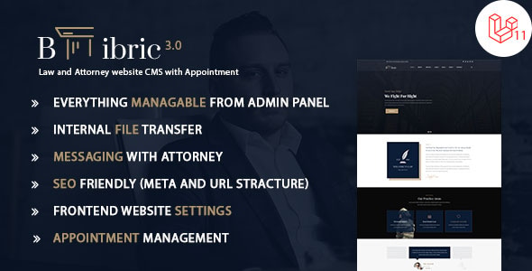 Bibric – Law and Attorney website CMS with Appointment Bibric – Law and Attorney website CMS with Appointment