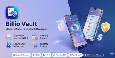 Billio Vault - Premium Android Bill & Warranty Manager