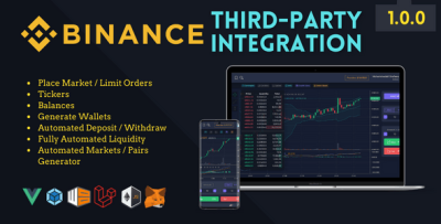 Binance Exchange Provider For Bicrypto Trading Platform