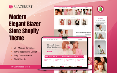 Blazersist - Modern and Elegant Blazer Store Shopify Themes
