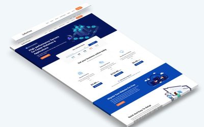 Blue Cheap Host - ResellerClub SuperSite Theme
