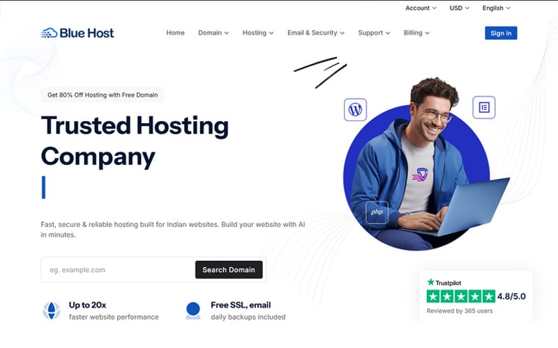 Blue Host WHMCS and HTML Theme Blue Host WHMCS and HTML Theme