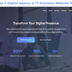 Bootstrap 5 Digital Agency & IT Solutions Website Template