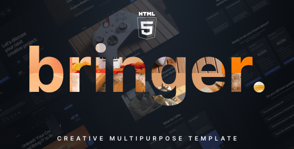 Bringer - Creative Agency & Portfolio HTML Template Bringer - Creative Agency & Portfolio HTML Template