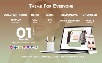 Brontis - GenZ Fashion & Boutique Shopify Theme