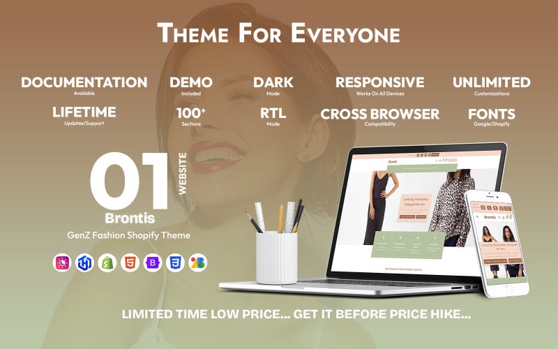 Brontis - GenZ Fashion & Boutique Shopify Theme Brontis - GenZ Fashion & Boutique Shopify Theme
