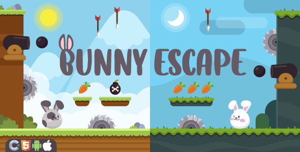 Bunny Escape - HTML5 Game,construct 3 Bunny Escape - HTML5 Game,construct 3