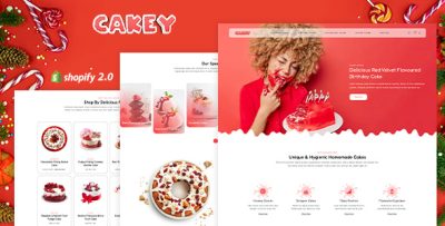 Cakey - Cake Shop Shopify Store