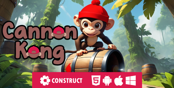 Cannon Kong - HTML 5 Mobile Game Cannon Kong - HTML 5 Mobile Game