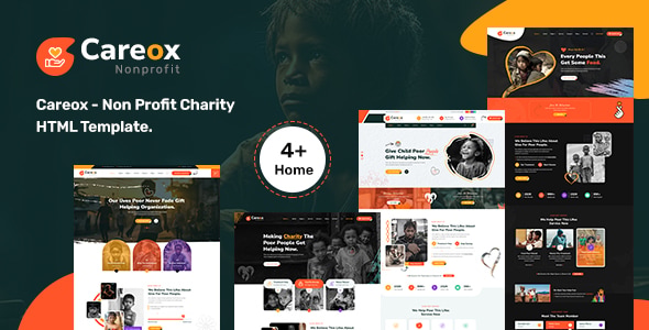 Careox - Non Profit Charity HTML Template Careox - Non Profit Charity HTML Template