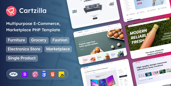 Cartzilla - PHP Multipurpose E-Commerce Template Cartzilla - PHP Multipurpose E-Commerce Template