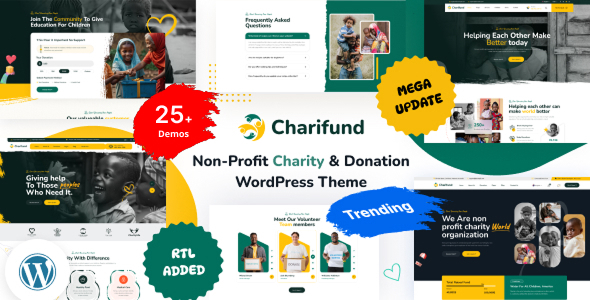 ChariFund - Charity WordPress Theme Multipurpose ChariFund - Charity WordPress Theme Multipurpose