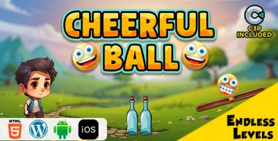 Cheerful Ball HTML5 Construct 3 Game