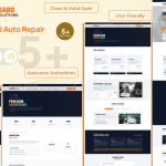 Clean Guard Auto Repair Template.