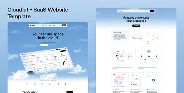 Cloudkit - Creative SaaS & Startup Nodejs & Tailwind Template Cloudkit - Creative SaaS & Startup Nodejs & Tailwind Template