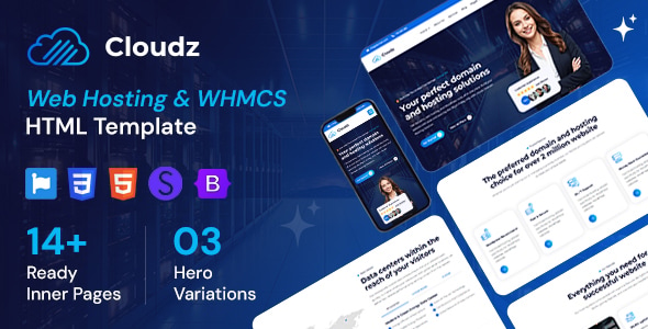 Cloudz - Web Hosting & WHMCS HTML Template Cloudz - Web Hosting & WHMCS HTML Template