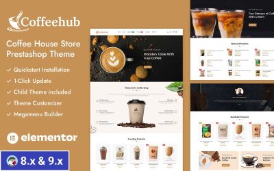 Coffeehub - Coffee Cafe Shop PrestaShop Responsive Theme