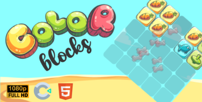 Color Blocks | Match 3 Game(construct3)