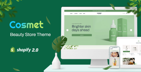 Cosmet: The Innovative Shopify 2.0 Theme for Natural Skincare Products Cosmet: The Innovative Shopify 2.0 Theme for Natural Skincare Products